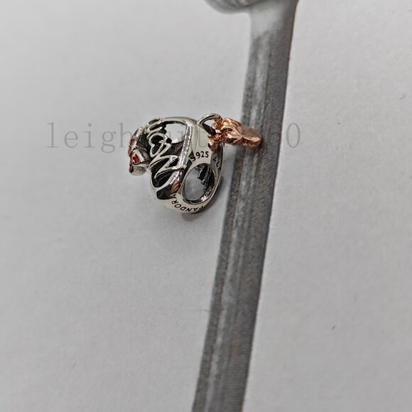 Pandora Minnie Mouse Mom Heart Charm - Picture 5 of 7